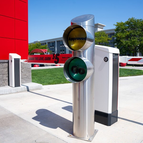 stand in point of sale area
